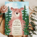 Search for adventure baby boy shower invitations Forest