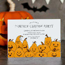 Search for pumpkin carving party invitations Jack o'lantern