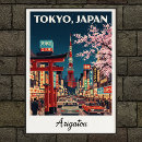 Search for japan travel posters Tokyo