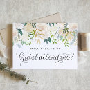 Search for bridal attendants invitations Bridesmaid