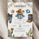 Search for southwestern baby shower invitations Cowboy