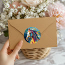 Search for horse head stickers Colourful