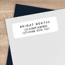 Search for company return address labels Modern