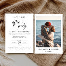 Search for after wedding reception invitations Modern