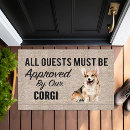 Search for dog doormats Pembroke welsh corgi