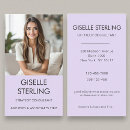 Search for lilacs business cards For her