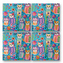 Search for bright colours tiles Flowers