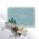 Search for forest trees return address labels Snowflakes