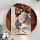 Search for santa paws christmas cards Dog photo