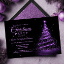 Search for purple christmas invitations Dinner party