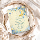 Search for moon baby shower invitations Watercolor clouds