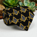 Search for masonic ties Square and compass