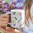 Search for colorful bird mugs Whimsical