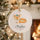 Search for baby fox christmas tree decorations Babys first christmas