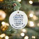 Search for blue and white christmas tree decorations Xmas