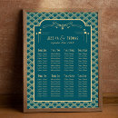 Search for teal charts wedding seating charts Vintage