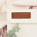 Search for rust return address labels Typography