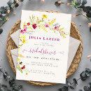 Search for orchid bridal shower invitations Calligraphy