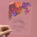 Search for transparent wedding invitations Elegant script