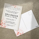 Search for serials postcards Halloween party