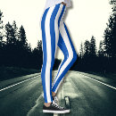 Search for blue and white stripes leggings Elegant