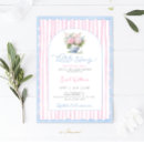 Search for boy or girl invitations Pink and blue