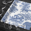 Search for blue toile wrapping paper Stylish