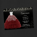 Search for black white silver quinceanera invitations For her