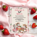 Search for 2nd two sweet birthday invitations Strawberry
