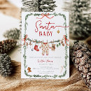 Search for santa baby shower invitations Clothesline