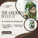 Search for st patrick day mugs Leprechaun