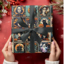 Search for vintage cat wrapping paper Ghost