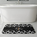 Search for white and black circle bath mats Elegant