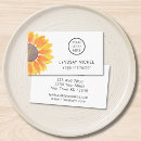Search for yoga instructor business cards Floral