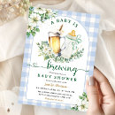 Search for brewery baby shower invitations Beer