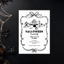 Search for dinner halloween invitations Vintage