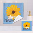 Search for yellow sunflower bathroom accessories Blue