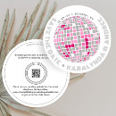 Search for mirrored ball invitations 70s