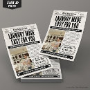 Search for laundry flyers Cleaning service