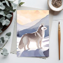 Search for husky dogs postcards Snow