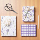 Search for lavender wrapping paper Birthday