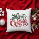Search for embroidery cushions Merry christmas