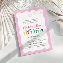 Search for beach bar bat mitzvah invitations Modern