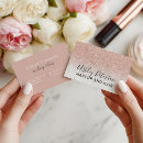 Search for glitter business cards Hair stylist