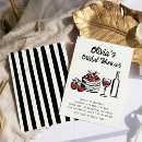 Search for red black white bridal shower invitations Modern