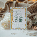 Search for love is brewing invitations Modern