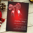Search for bow christmas invitations Xmas