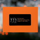Search for dance party return address labels Black