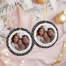 Search for 2 sided photo christmas tree decorations Minimal