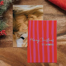 Search for on striped christmas cards Bold